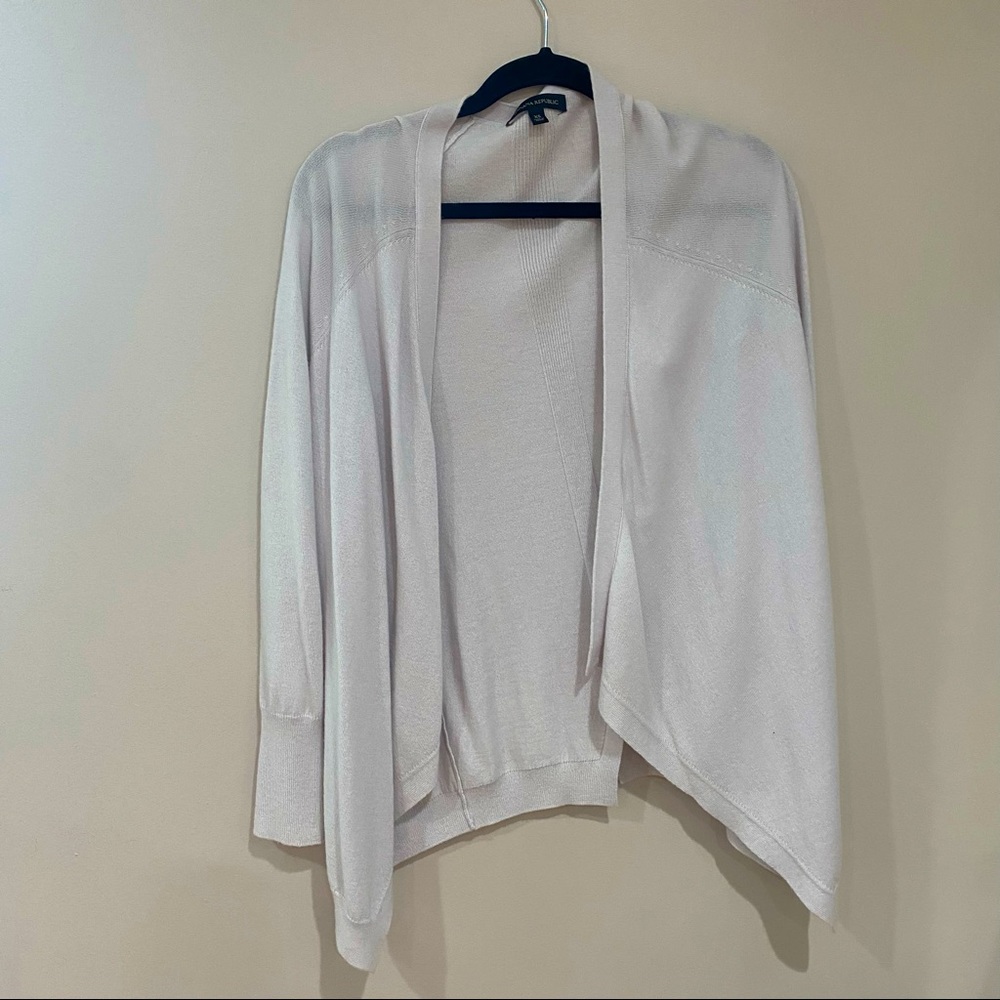 Cashmere cascading cardigan